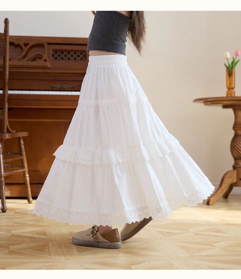 Teenage Ruched Frill Skirt