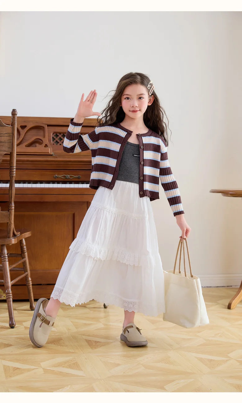 Teenage Ruched Frill Skirt