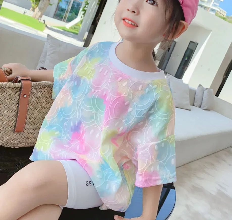 Tie Dye Smiley Top!
