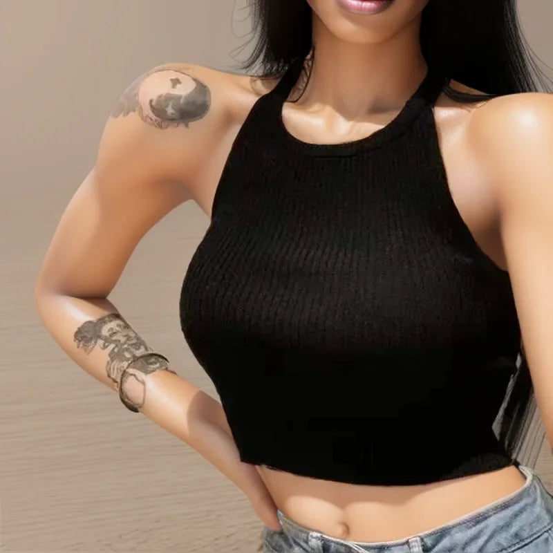Ribbed Halter