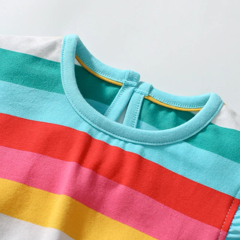 Rainbow Striped Dress!