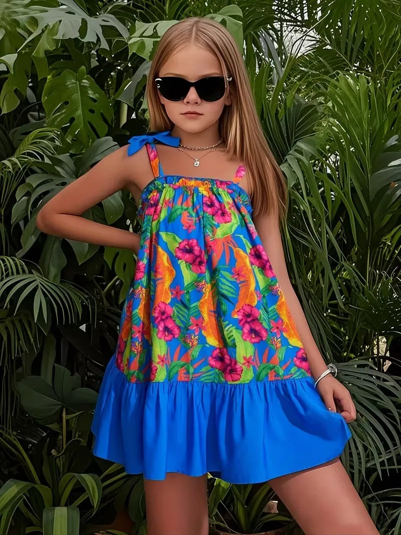Flowery Summer Dress