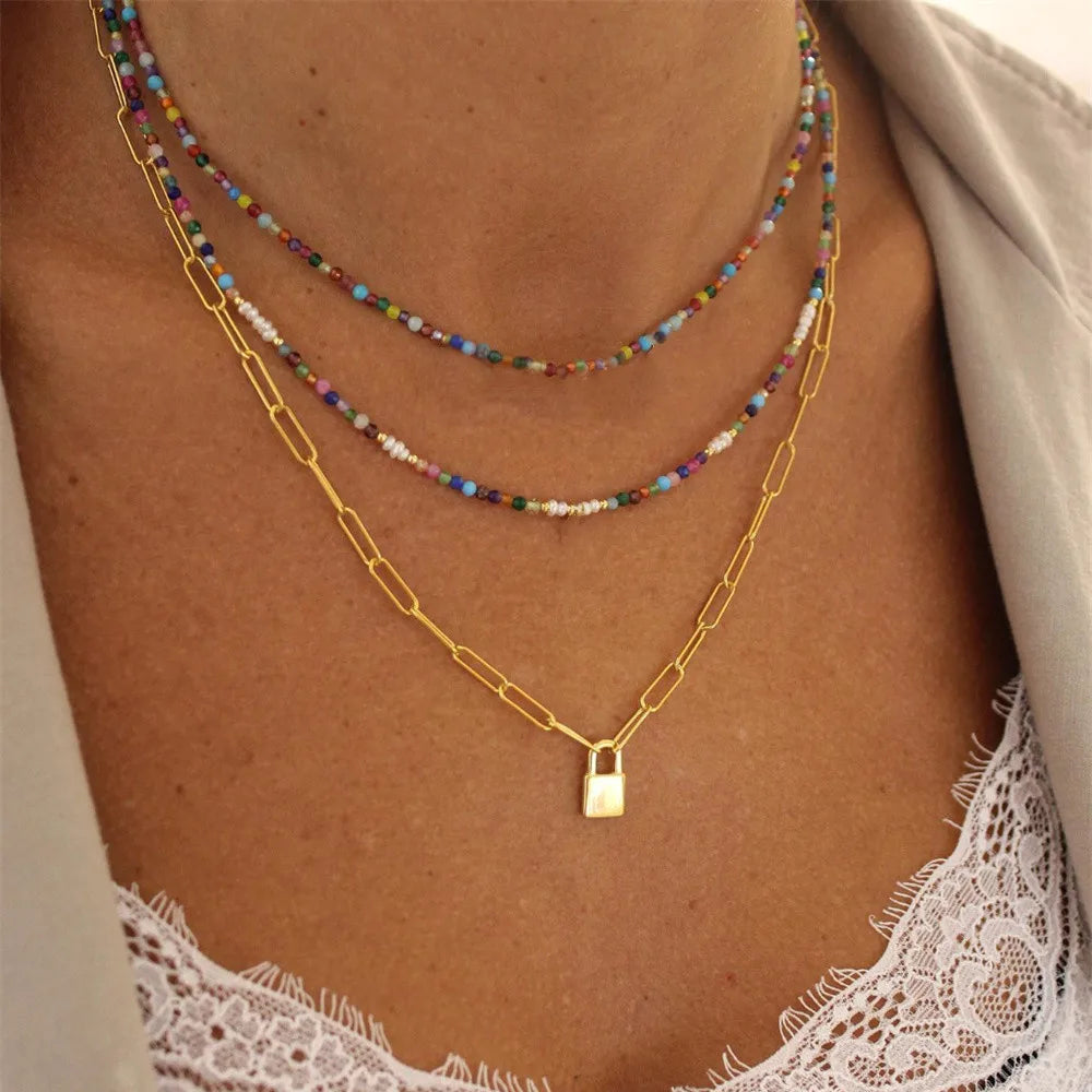 Multi Layered Boho Necklace