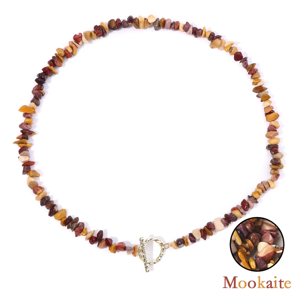 Healing Throat Chakra and Protective Crystal Necklaces
