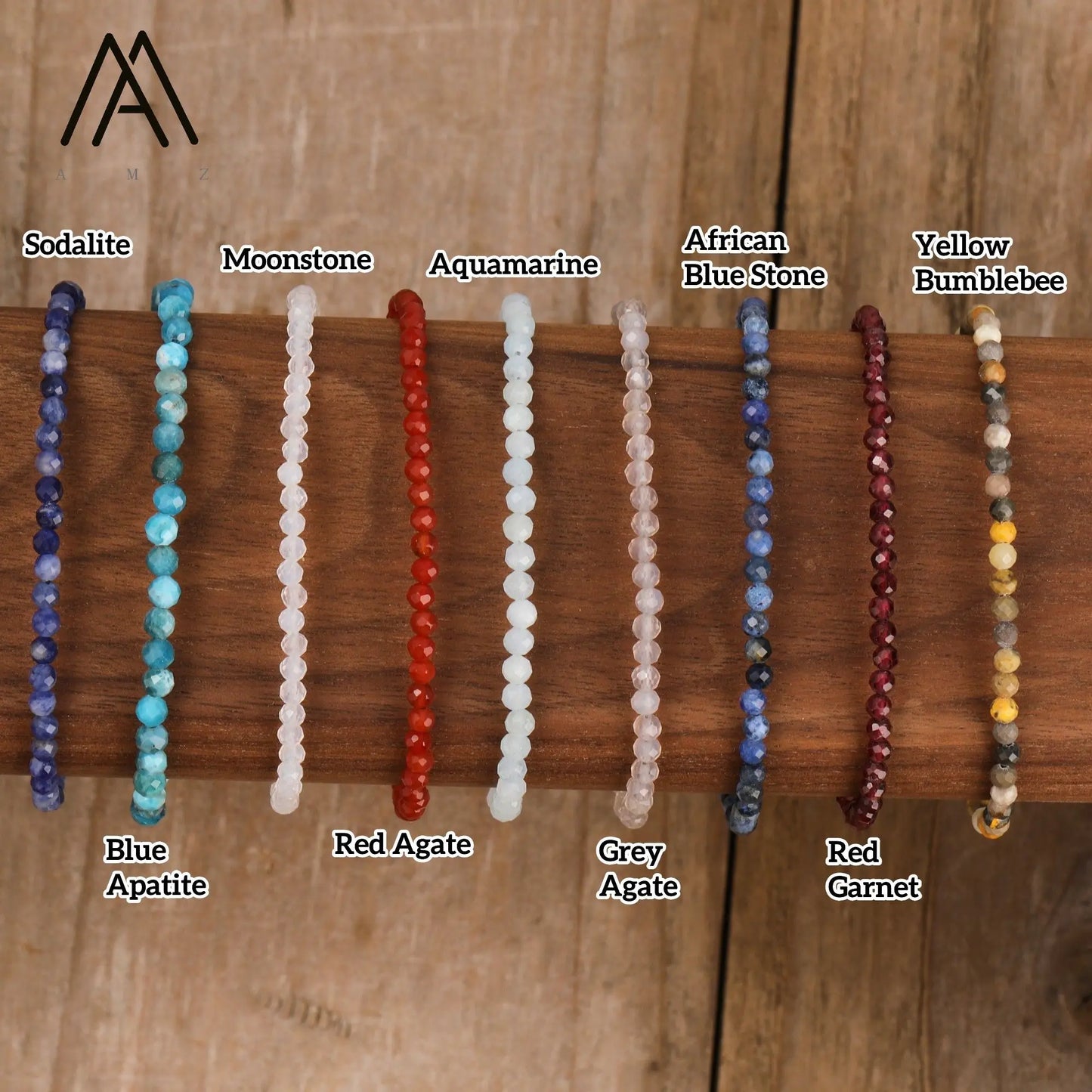 Various Real Crystal Bracelets