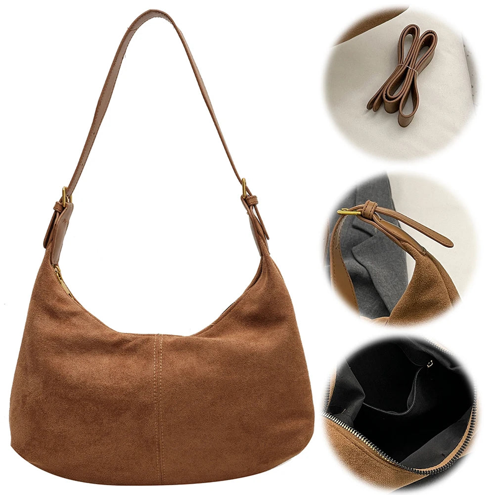 Velvet Hobo Design Bag