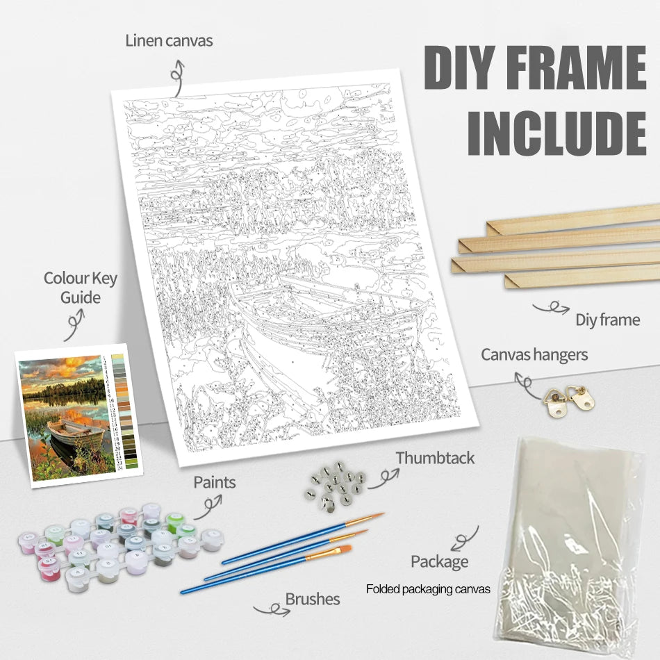 DIY Paint by Numbers!