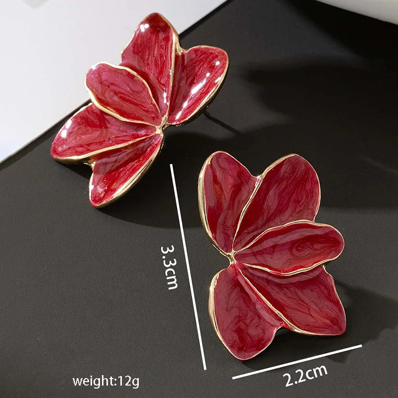 Petal Drop Earrings