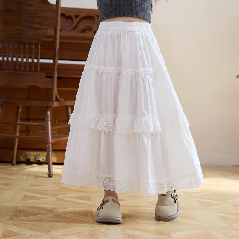Teenage Ruched Frill Skirt