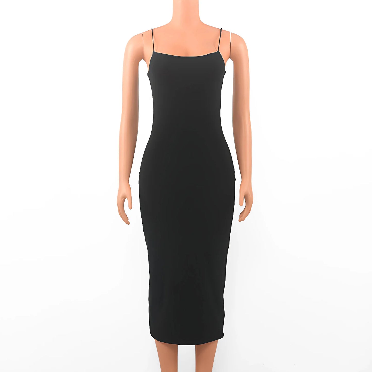 Body Con Spaghetti Dress