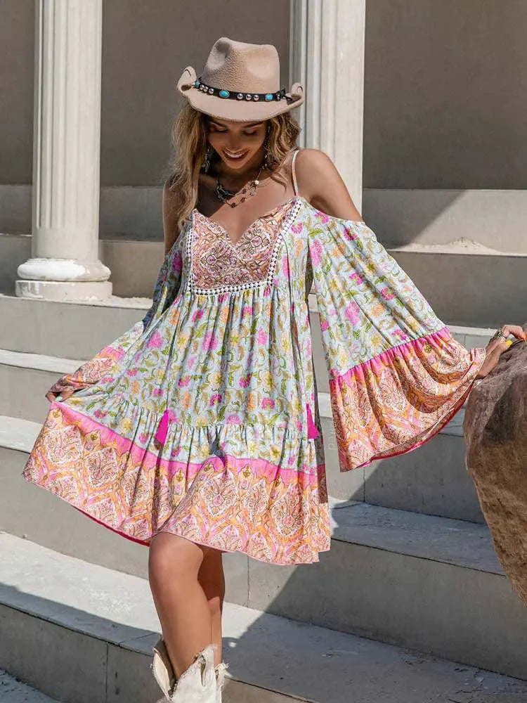 Mini Rayon Dress
