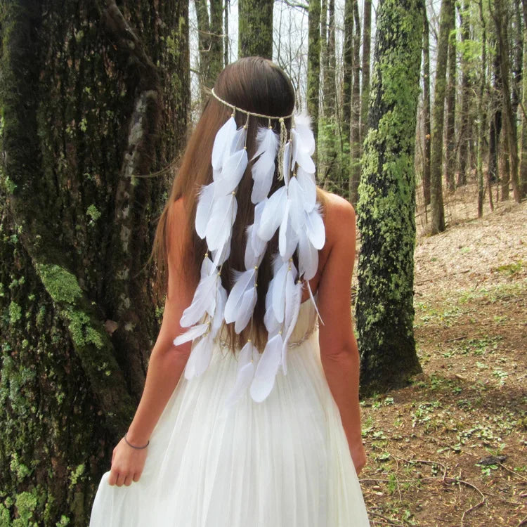 Feather Boho Headress