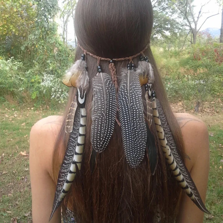 Feather Boho Headress