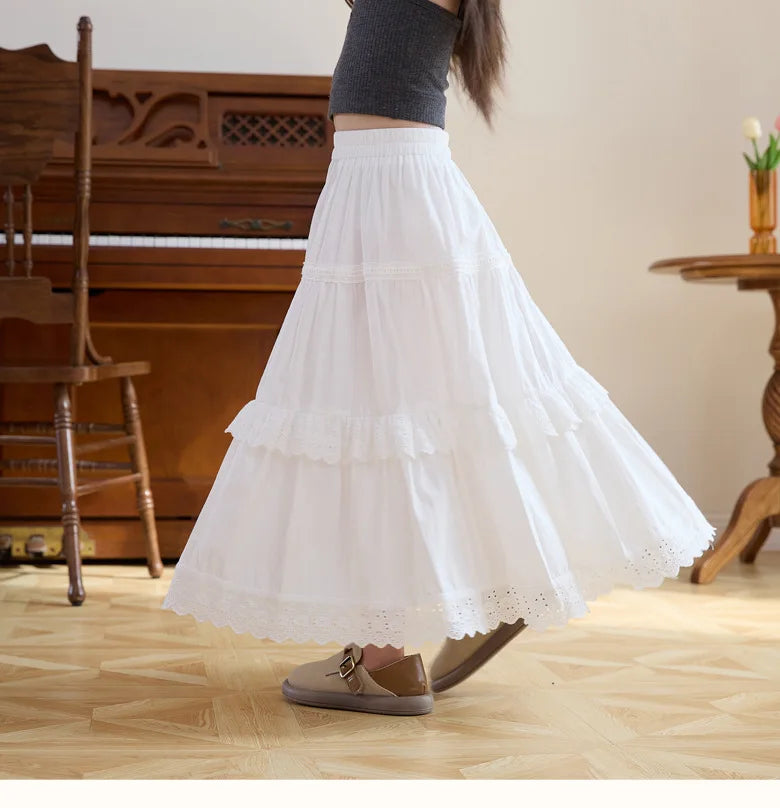 Teenage Ruched Frill Skirt