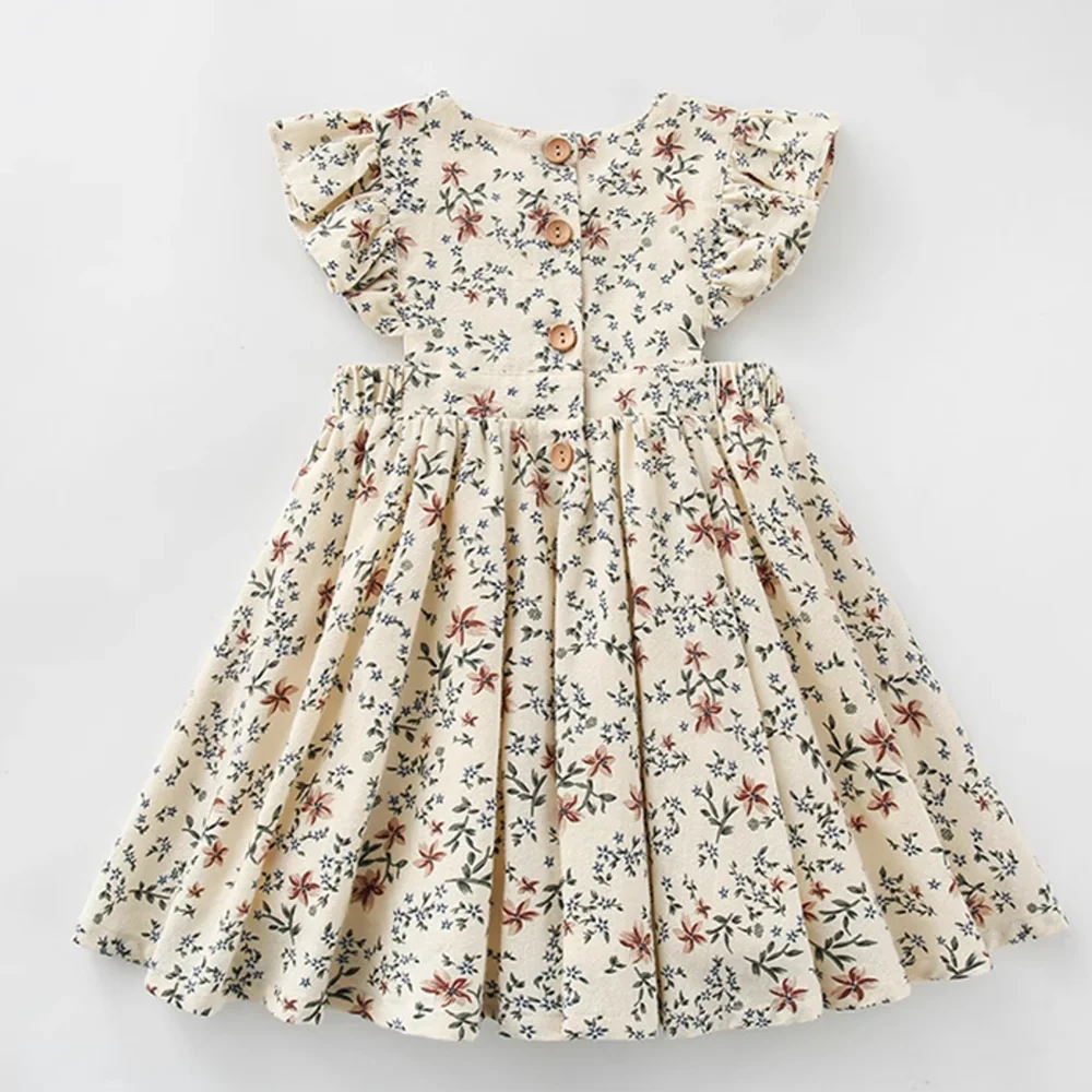 Flower Ruffles Dress