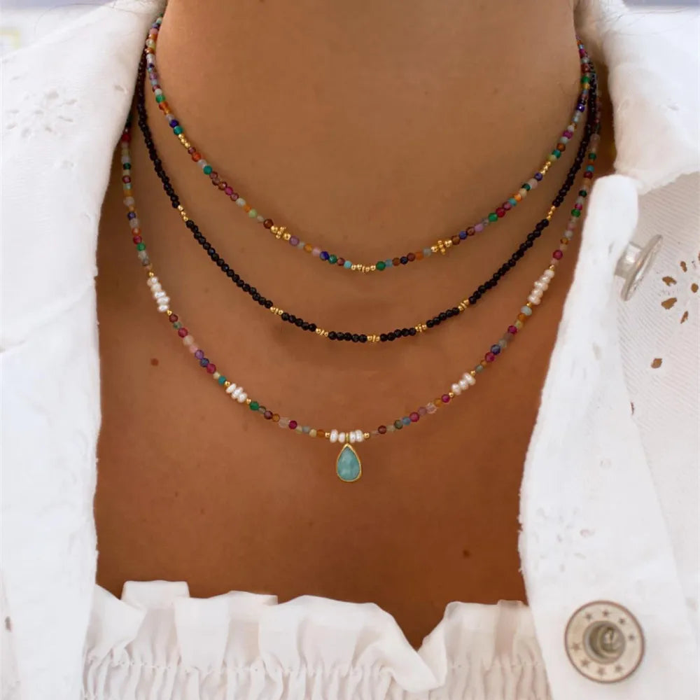 Multi Layered Boho Necklace