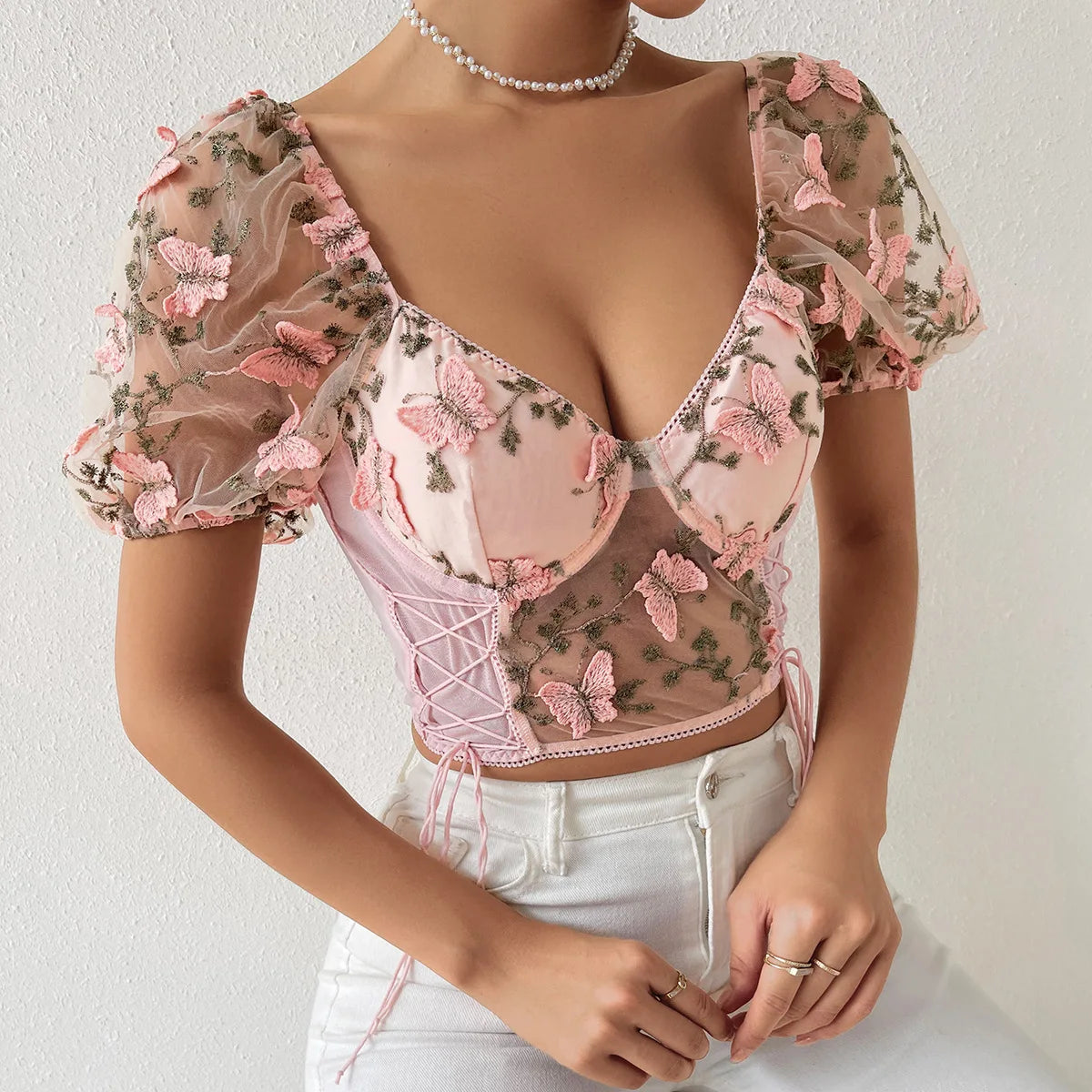 Puffed Sleeve Top