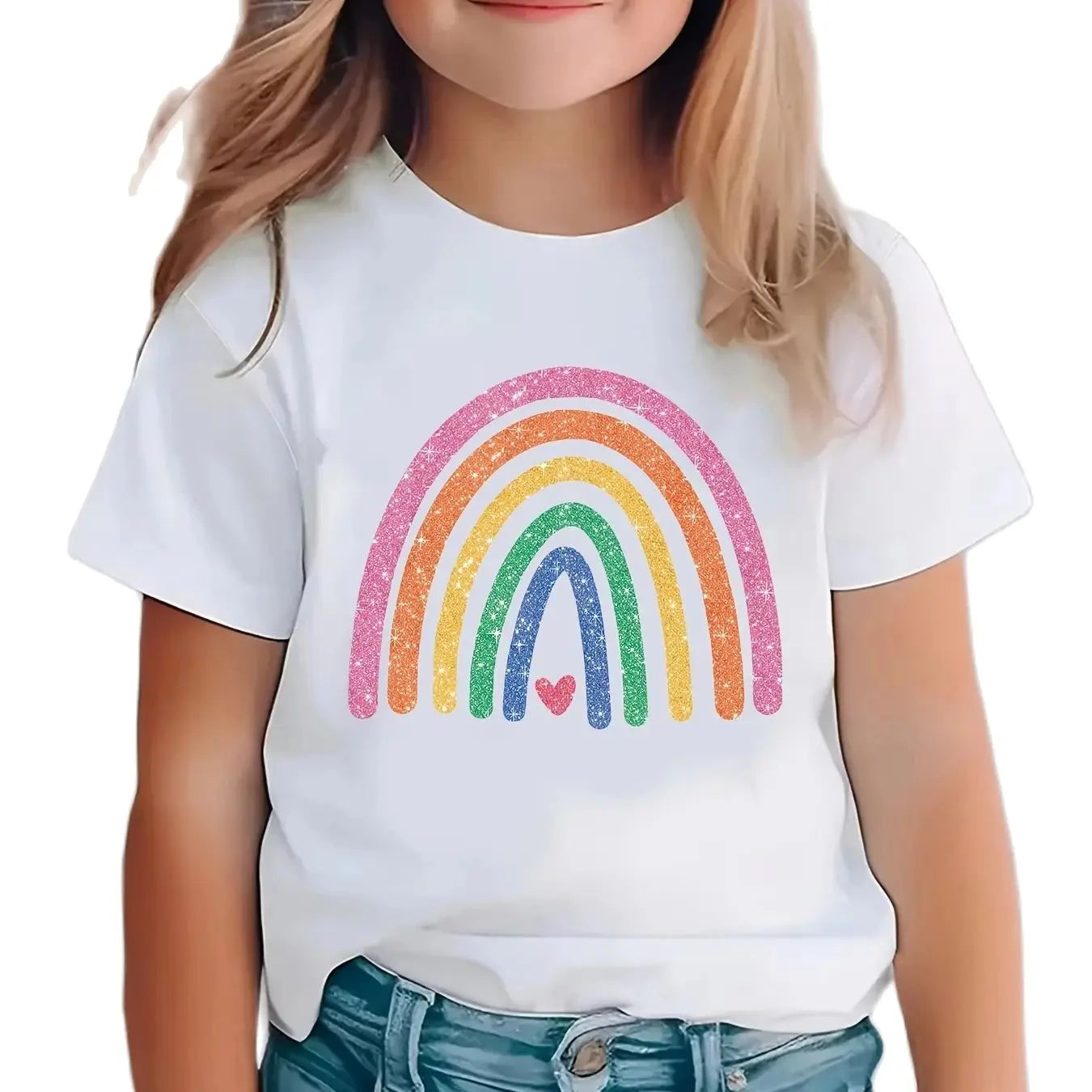 Girl's Rainbow Top