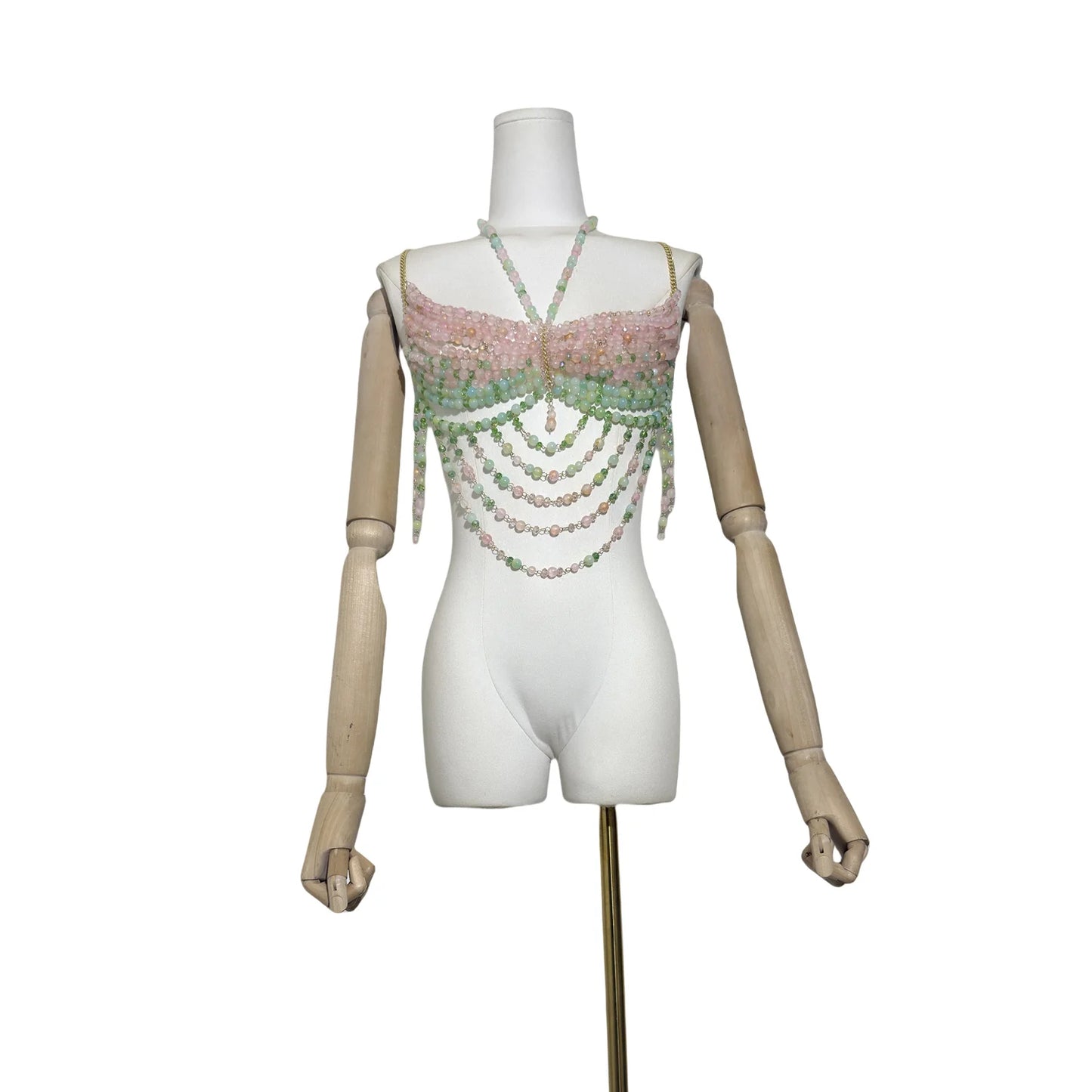 Boho Beaded Chain Top!