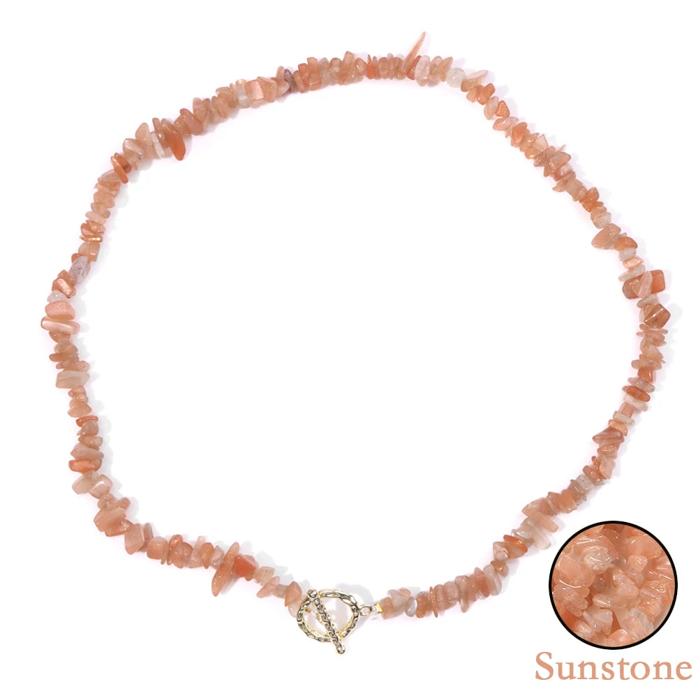 Healing Throat Chakra and Protective Crystal Necklaces