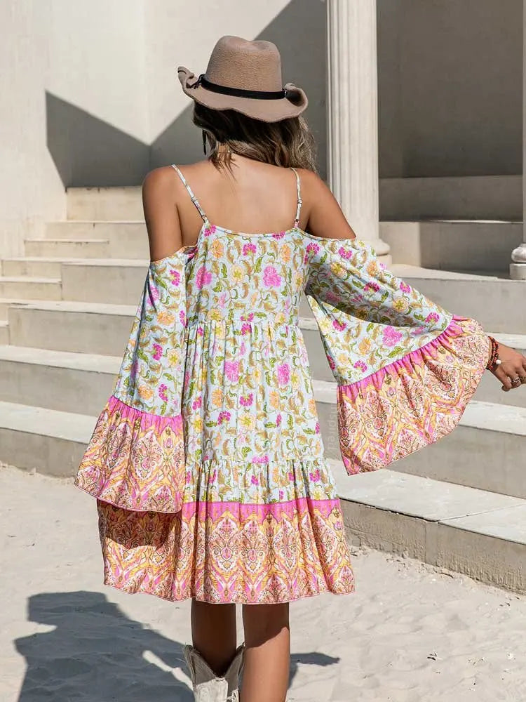 Mini Rayon Dress