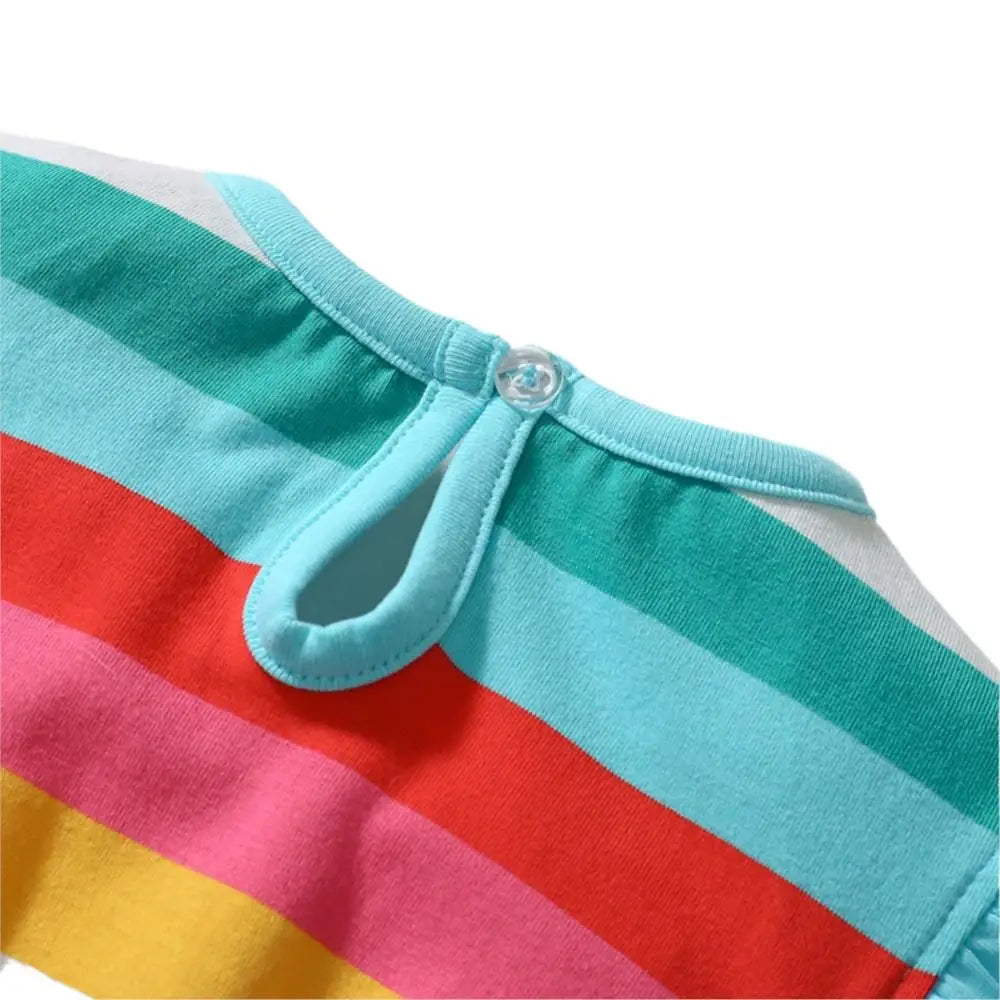 Rainbow Striped Dress!