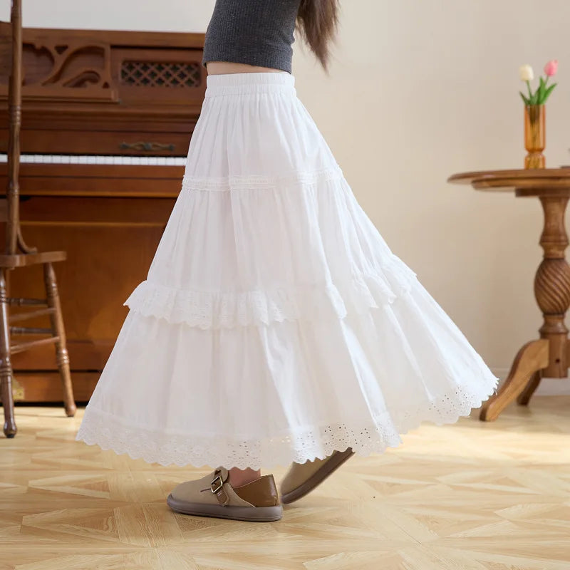 Teenage Ruched Frill Skirt