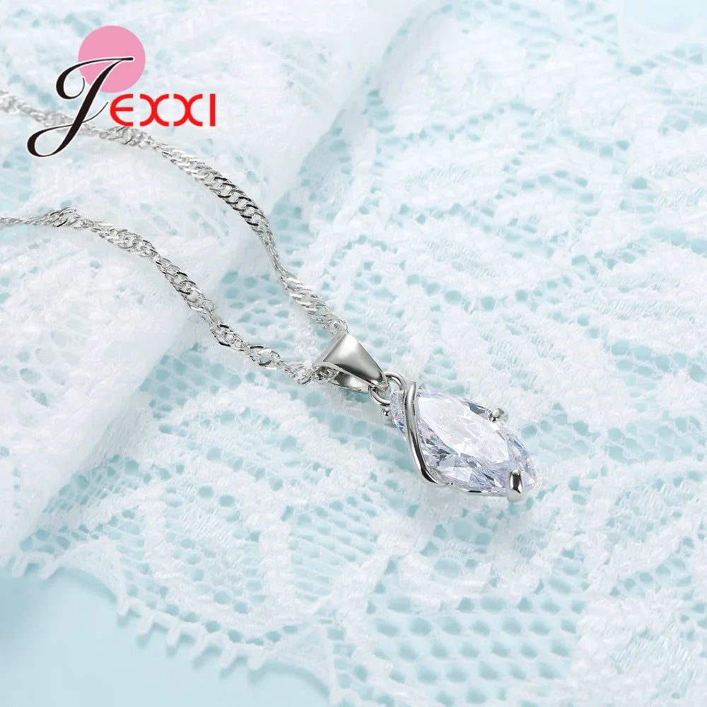 Cubic Zirconia Jewelry Set