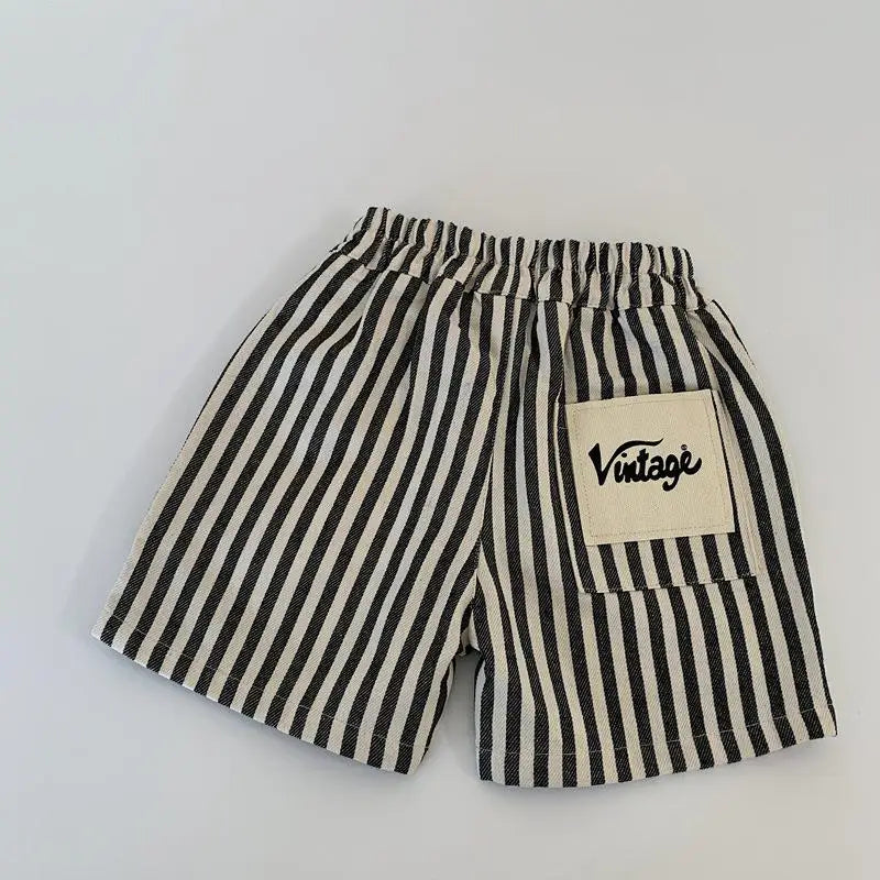 Striped Vintage Shorts