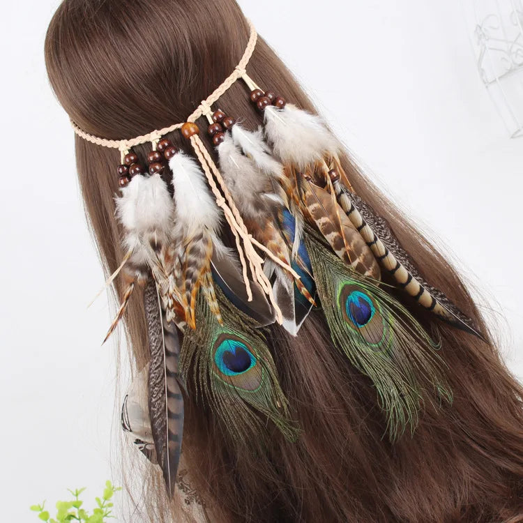 Feather Boho Headress