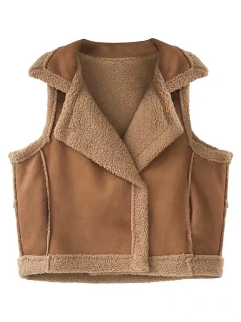 Leather Vest Coat