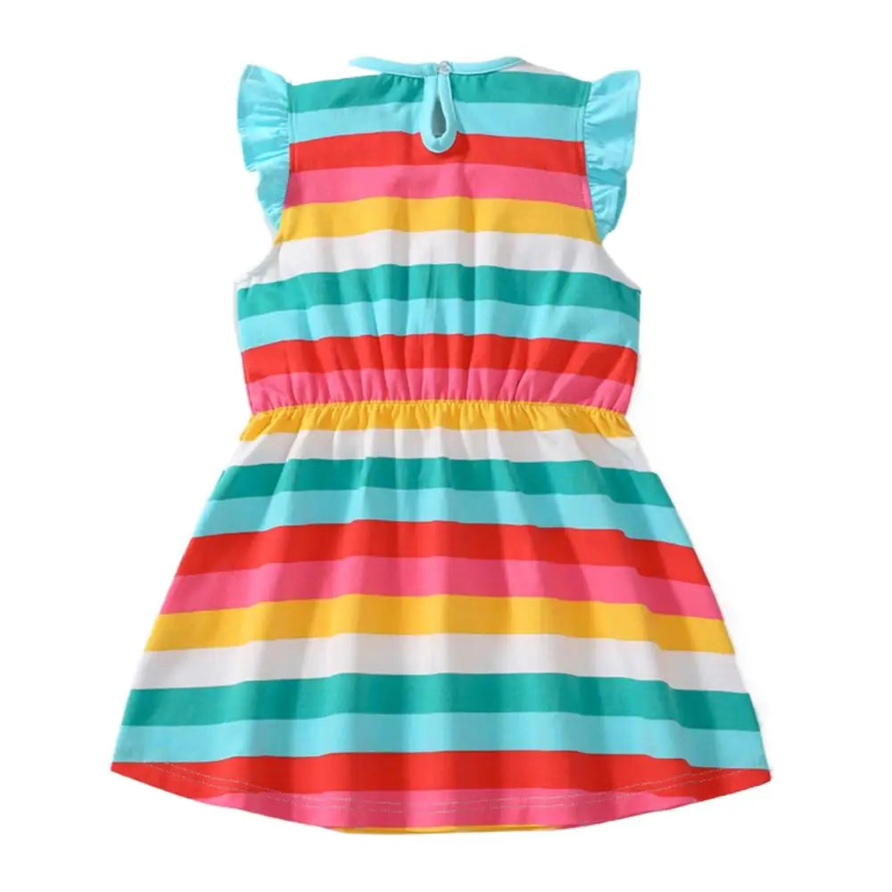 Rainbow Striped Dress!