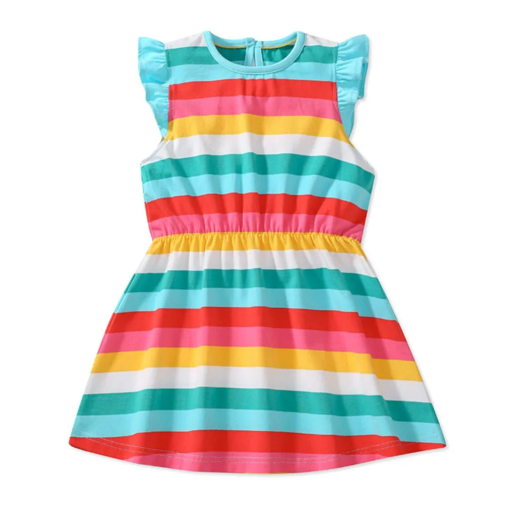 Rainbow Striped Dress!