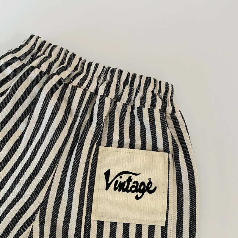 Striped Vintage Shorts