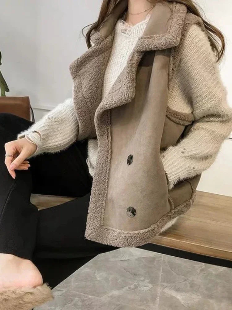 Leather Vest Coat