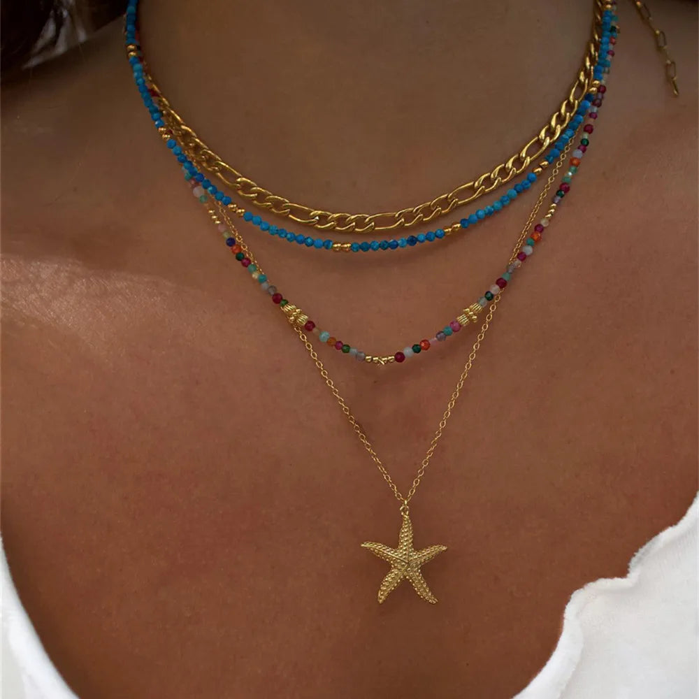 Multi Layered Boho Necklace