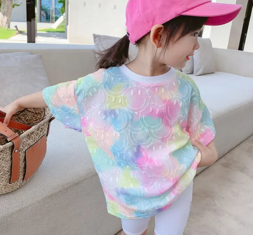Tie Dye Smiley Top!