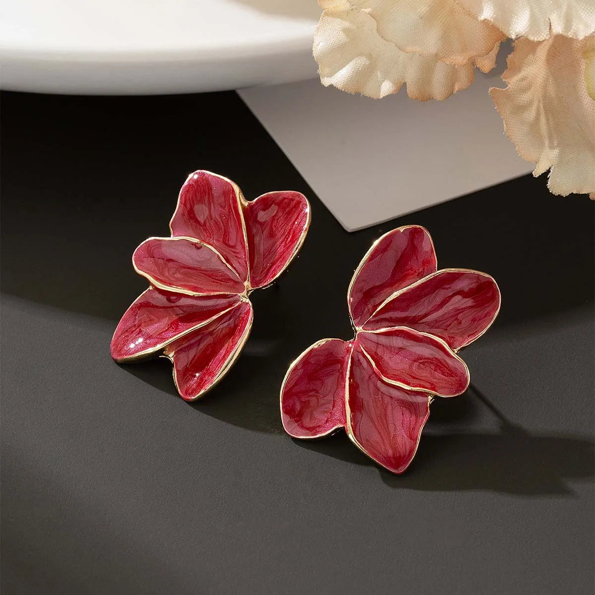 Petal Drop Earrings