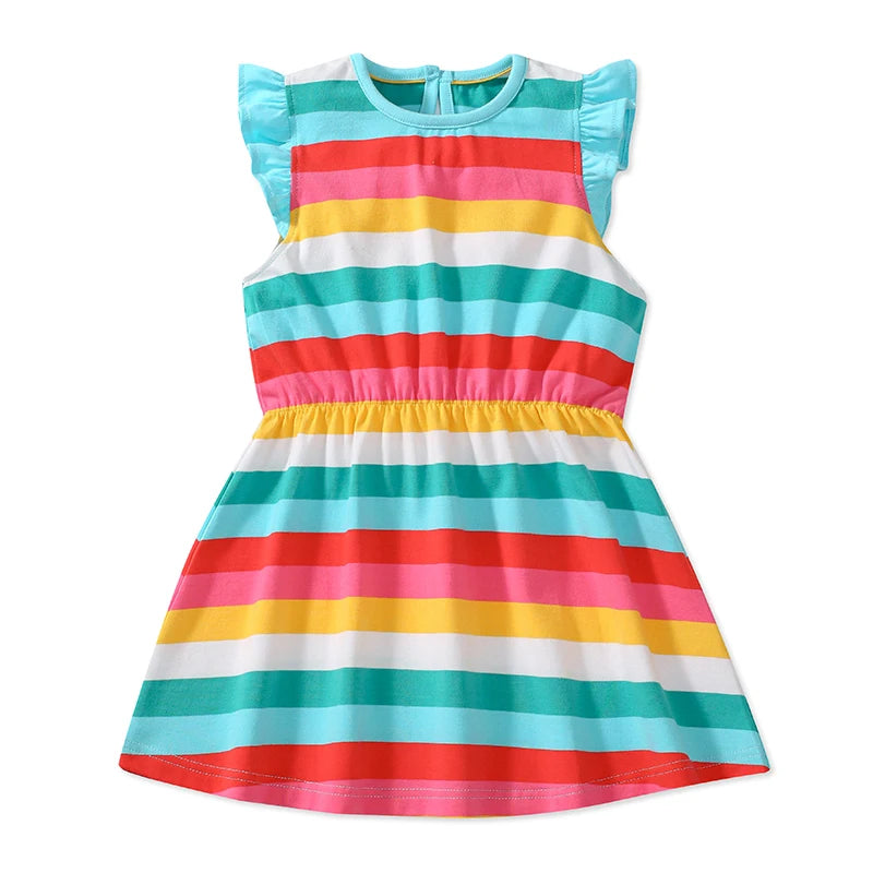Rainbow Striped Dress!