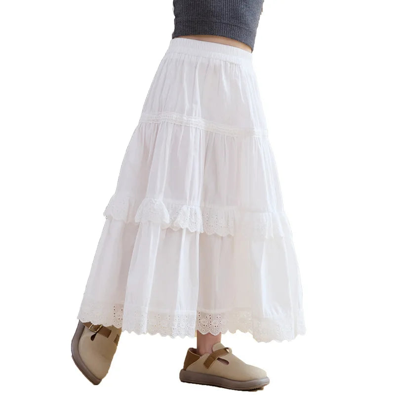 Teenage Ruched Frill Skirt