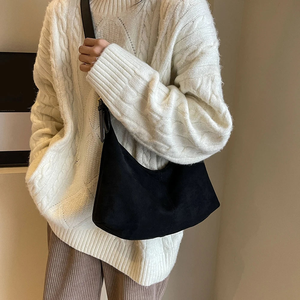 Velvet Hobo Design Bag