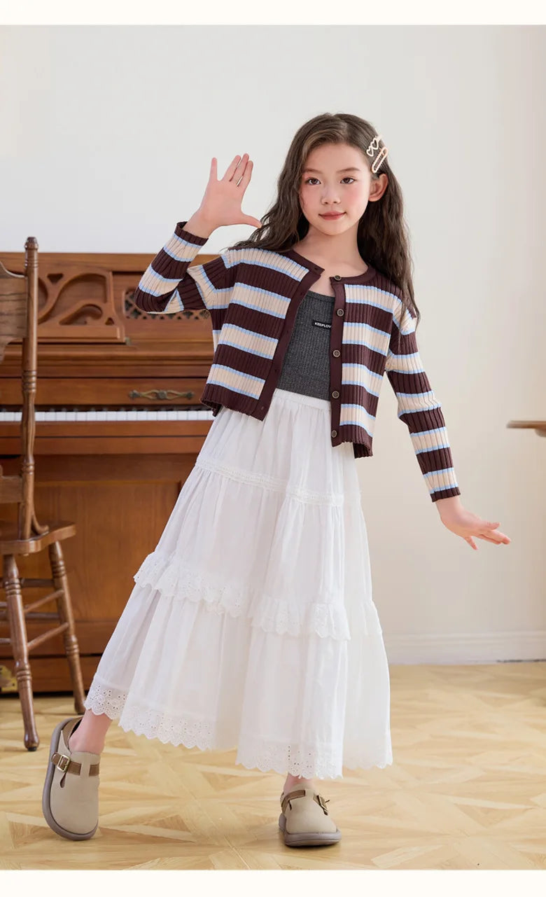 Teenage Ruched Frill Skirt