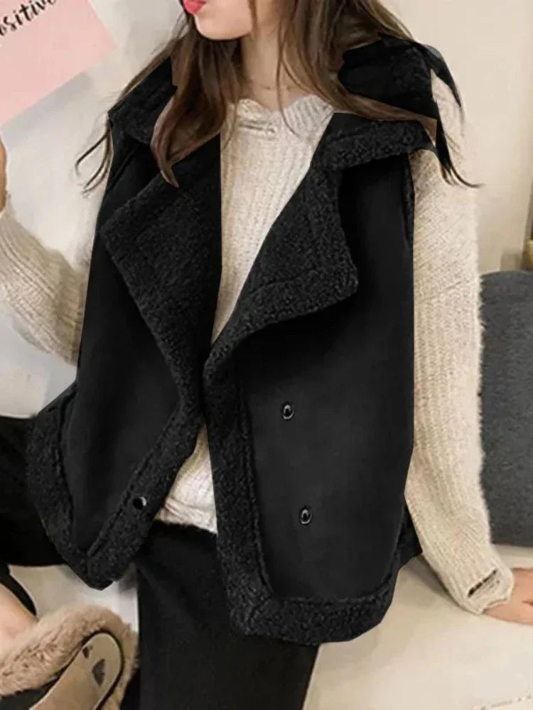 Leather Vest Coat