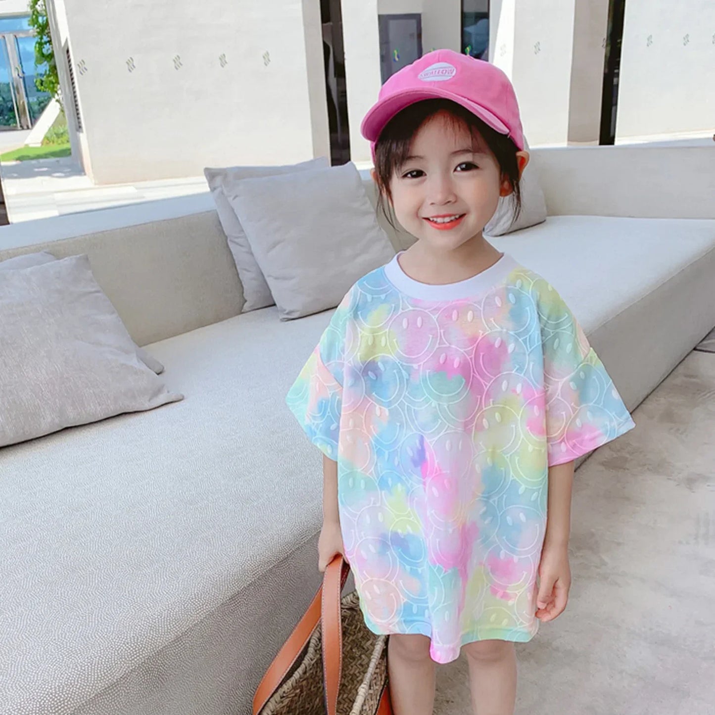 Tie Dye Smiley Top!