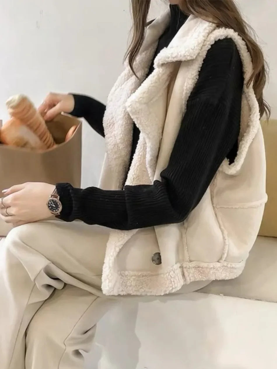 Leather Vest Coat
