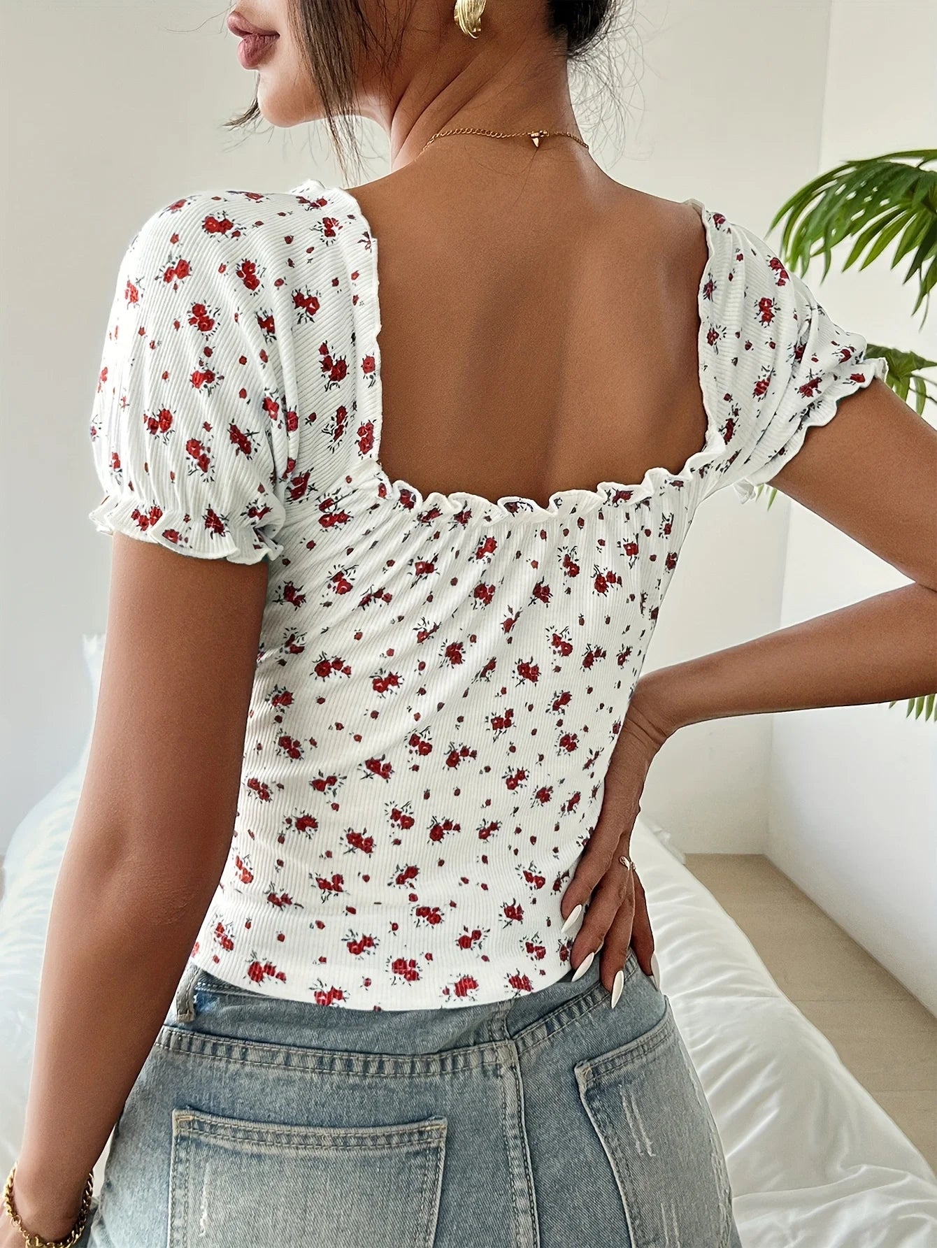 Bohemian Flower Top
