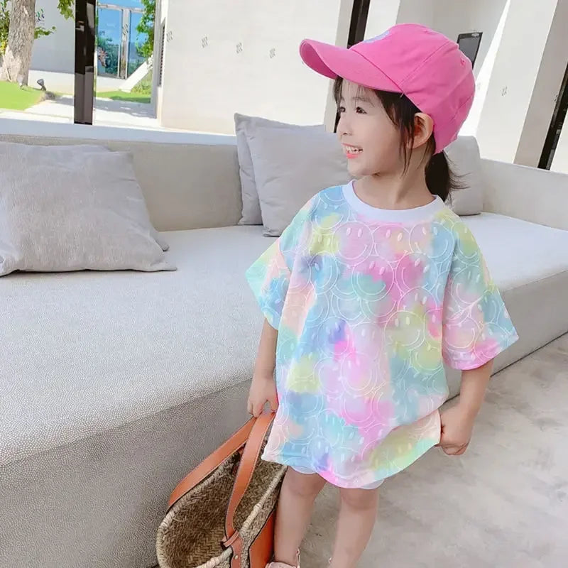 Tie Dye Smiley Top!