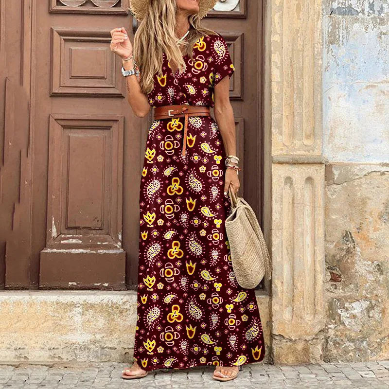 Boho-Style Maxi Dress
