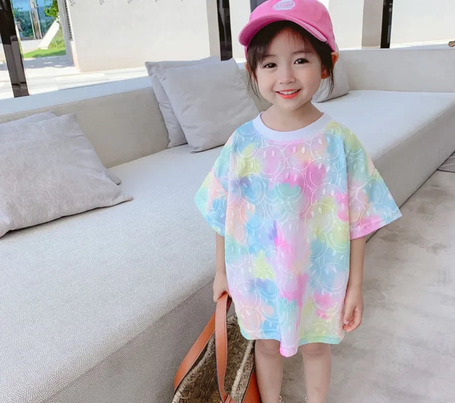 Tie Dye Smiley Top!