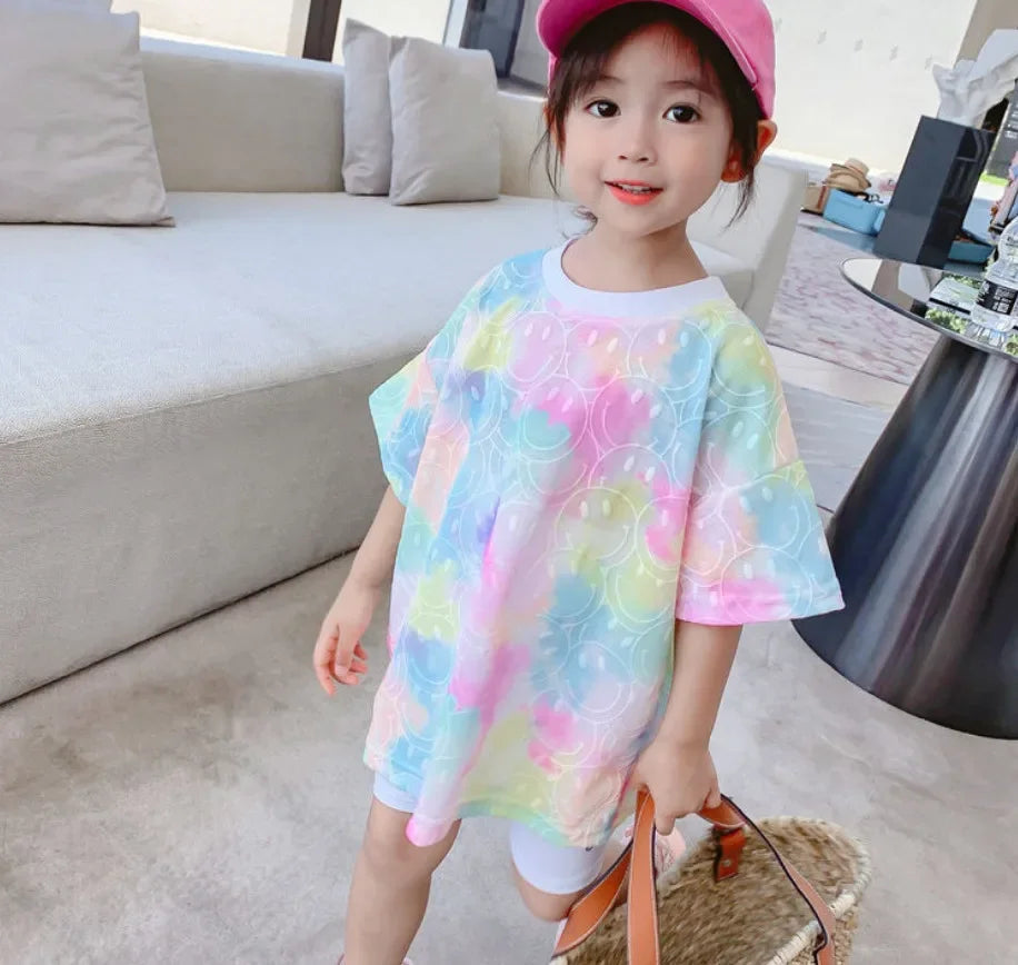 Tie Dye Smiley Top!